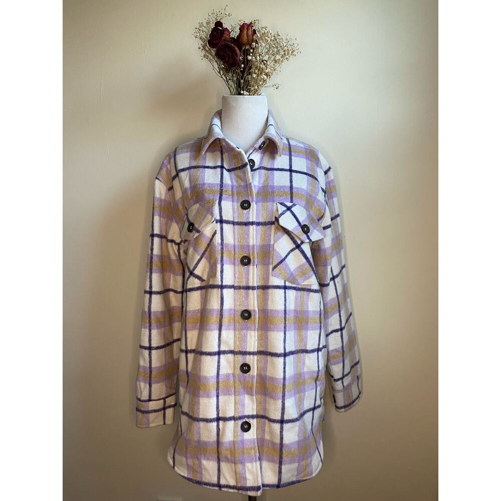 Thread & Supply Womens Button Up Sweatshirt size S